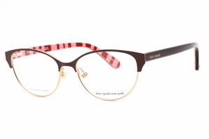KATE SPADE EMELYN LHF Eyeglasses Burgundy Frame 52mm - Picture 1 of 4