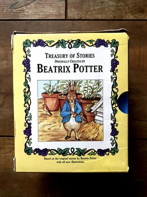 Treasury Of Stories Originally Created By Beatrix Potter - 12 Books Foto 1 de 4