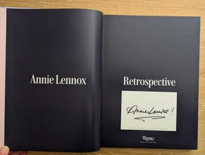 POP MUSIC EURYTHMICS ANNIE LENNOX SIGNED RETROSPECTIVE US HARDBACK BRAND NEW  - Picture 1 of 4