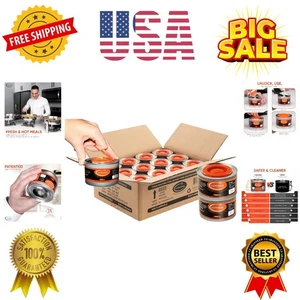 Wiederverschließbare Dochtscheuernde Brennstoffdosen, 24er Pack, 6 Stunden - Qualitätsbrenner für Lebensmittel... - Bild 1 von 7