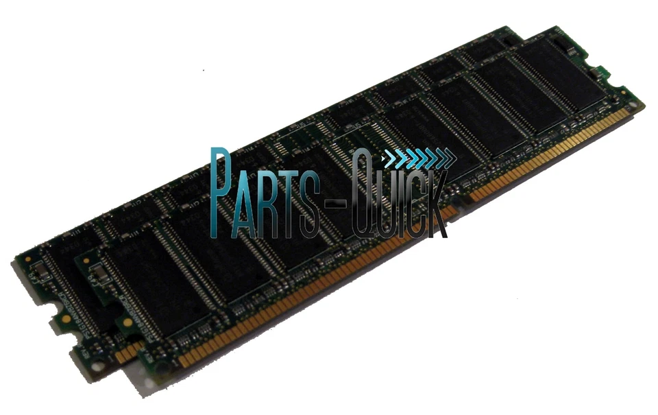 1GB 2X 512MB PC2100 184 pin DDR Low Density Memory RAM - Image 1 of 1