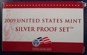 2009 SILVER PROOF SET w/ OGP - 18 Coins - Very Clean Coins - Picture 1 of 11