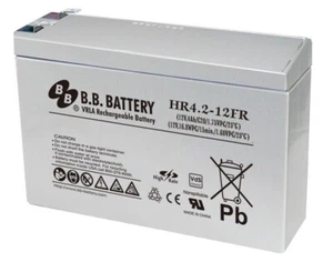 Batteria HR4.2-12FR 12V 4.2Ah Piombo-Acido (AGM) - Foto 1 di 1