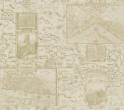 Thibaut Anniversary London Map Wallpaper  839-t-6012  Parchment Double Roll