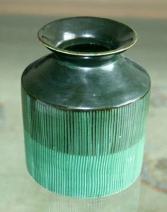 Bo Fajans Vase 60s - Bild 1 von 3
