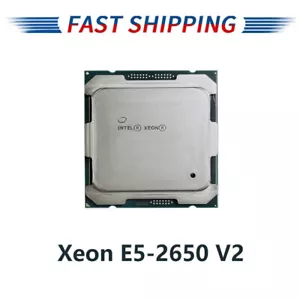 Intel Xeon E5-2650 v2 2.60GHz LGA 2011 8-Cores 16 Threads Processor SR1A8 95W - Picture 1 of 9
