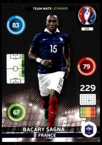 Panini Euro 2016 Adrenalyn XL Bacary Sagna France Team Mate / Dynamo No. 121 - Picture 1 of 2