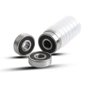 10pcs 8 x 22 x 7mm 608-2RS Rubber Sealed Model Thin-Section Bearing #W1 - Bild 1 von 4