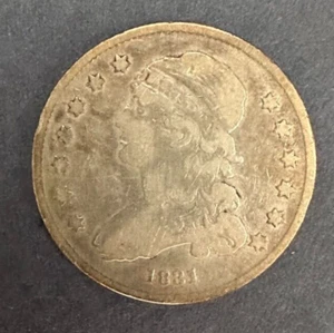 1831 Capped Bust Quarter 25c Coin - Picture 1 of 2
