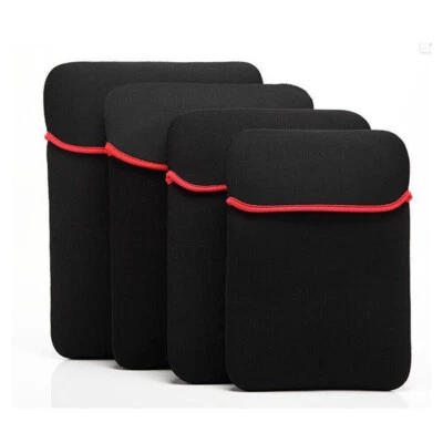 7-17inch Laptop Pouch Double Faced PC Protective Case Neoprene Soft Sleeve Bag - Image 1 of 4