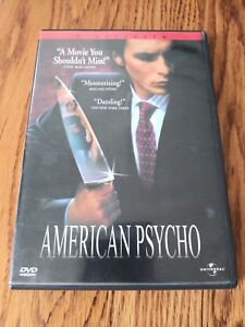 American Psycho (DVD, 2000, Rated, Widescreen)