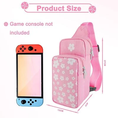 Bolsa de almacenamiento de hombro de viaje para consola Switch Oled Lite accesorios de videojuegos Foto 1 de 4