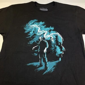 THE BRIDE OF FRANKENSTEIN MONSTER TEE T SHIRT Mens L Lootwear Loot Fright Horror - Picture 1 of 5