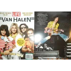 EDDIE VAN HALEN life DAVE YEARS sammy years INSIDE STORIES life,music & joy - Picture 1 of 12