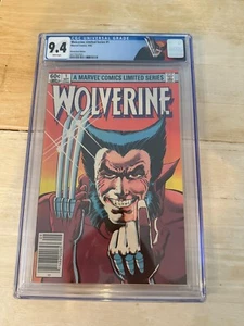 WOLVERINE 1 Miniserie - Kiosk - CGC 9.4 - Xmen - RARE X-MEN Frank Miller - Bild 1 von 3