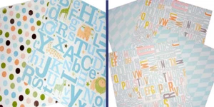 Posten #42 Tier Crackers & Studio Calico 6 Blatt Karton 12" x 12" Papier  - Bild 1 von 8