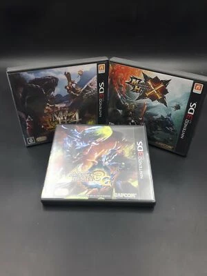 Monster Hunter 3G ,4 And X Cross COMBO  CAPCOM Nintendo 3DS Japanese - Image 1 of 4