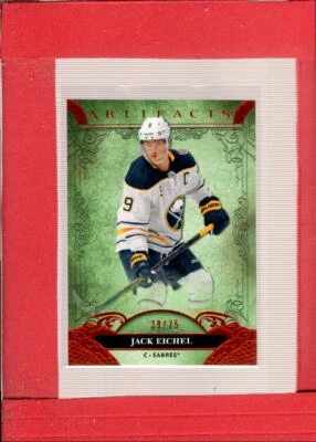 2020-21 Upper Deck Artifacts Autumn #138 Jack Eichel MINT SER/75 Sabres ID:61819 - Image 1 of 2