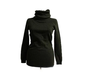 Ralph Lauren Black Label Turtleneck Women Wool Cashmere Sweater M Sz - Picture 1 of 6