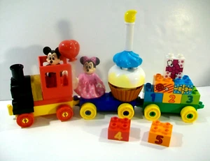 Disney Lego Duplo Mickey & Minnie Mouse Birthday Parade Train #10597, Complete - Picture 1 of 6