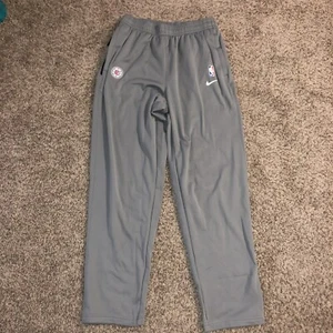 $100 Nike NBA LA Clippers Player Issue Pocketed Pants Size Large Tall Av1688-002 - Picture 1 of 3