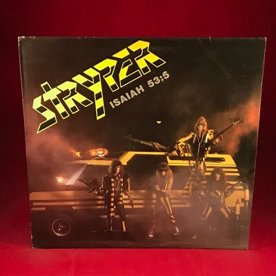 STRYPER Soldiers Under Command 1985 Dutch vinyl LP Michael Sweet, original A - Image 1 of 4