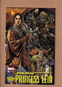 Star Wars Princess Leia #1 Mark Brooks Midtown Exclusive Var Marvel 2015 Sehr guter Erhaltungszustand/NM - Bild 1 von 2