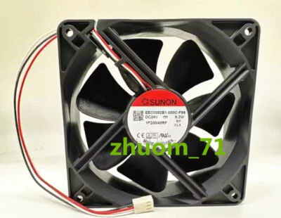 1PC SUNON EEC0382B1-000C-F99 DC24V 9.2W 12038 12CM Silent turbo blower fan - Image 1 of 3