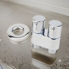 Eckventil Kupfer Doppelauslassventil f&#252;r Shower Head Toilet Sink Basin G1/2