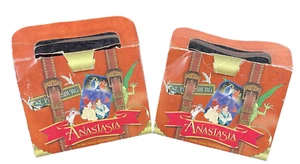 (2) 1997 Anastasia Shell Oil Promotion Rasputin's Revenge Game mit 5 PVC Figuren - Bild 1 von 3