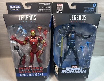 "Figuras de 6"" Marvel Legends INVINCIBLE IRON MAN MARK 46 Capitán América Guerra Civil" Foto 1 de 4