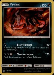 2x (SM11-139) Yveltal (Rare Holo) Pokemon Unified Minds Card # 139 - Picture 1 of 1