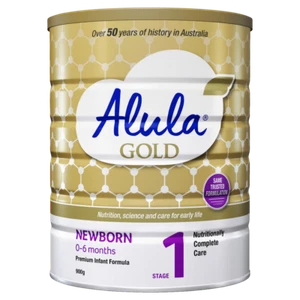 Alula Gold Stage 1 Newborn Premium Infant Formula 0-6 Months 900g - Picture 1 of 4