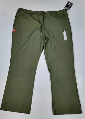 Dickies Eds Womens Scrub Pants 2XL Missy Fit Front Tie New With Tags Easy Care   - Image 1 of 4