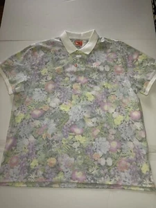 Rare Nike Houston Rockets golf floral polo Size XXl - Picture 1 of 7