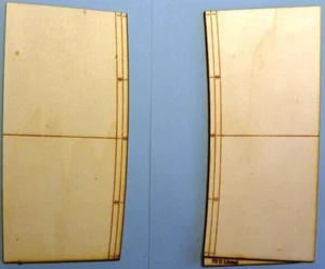 RAMPS by MRGS for RR Crossing for Lionel O FasTracks 36" curve, laser engraved - Picture 1 of 11