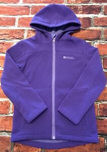 Mountain Warehouse Girls 7-8 Years Girls Jacket Hooded Lined Purple