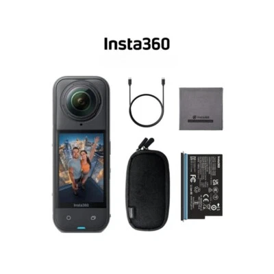 Insta360 X5 Standard Bundle Waterproof 360 Action Camera 8K 360 HDR Video  - Image 1 of 4