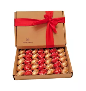 Lindt Lindor Milk Chocolate Mini Eggs Gift Box Hamper Easter Celebrate Personal - Picture 1 of 2