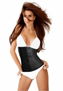 TAILLE LATEX CINCHER COLOMBIAN GIRDLE BLACK LATEX CINTURILLA ANN SLIM 1021 - Bild 1 von 5