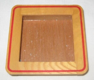 Reeves Reevesline Dollhouse Miniature 1:12 Wooden Sandbox 1972 Japan - Picture 1 of 4