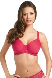 Fantasie Rebecca BH Bügel Spacer gepolstert T-Shirt 2024 rot Gr. 38FF Neu mit Etikett - Bild 1 von 2