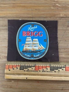 Vintage Brigg Label Lettol - Picture 1 of 1