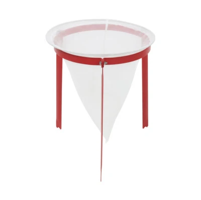 Nylon Spitzsieb mit Ständer zum filtern und reinigen von Honig Lebensmittel - Bild 1 von 3