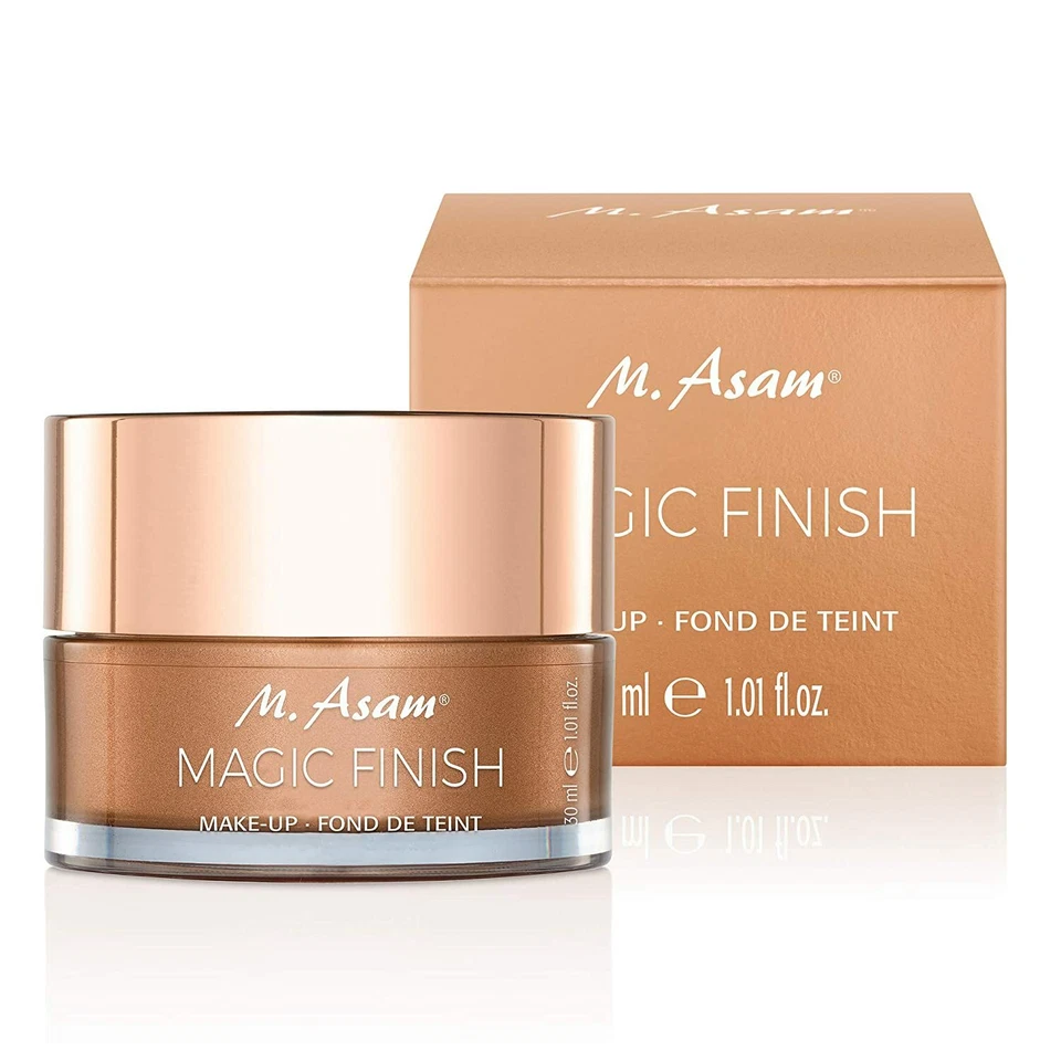 M.Asam Magic Finish MakeUp Mousse 4-in-1 Primer Concealer Foundation Filler 30ml - Image 1 of 4