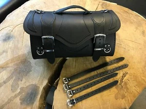 Valigia Devil Black Compatibile Con Harley Davidson Fatboy Portapacchi - Bild 1 von 8