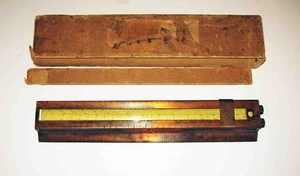 Unbekannt um 1900-10 "GIBB RENDITE SLIDE" WERTPAPIER RECHENSCHIEBER COMPUTER RECHNER - Bild 1 von 13