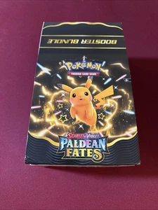 Paldean Fates Booster Bundle Display Box (Pokémon TCG), EMPTY BOX ONLY No Packs - Picture 1 of 6