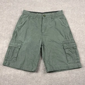 Boy Scouts of America Uniform Shorts Youth Size 18 Army Green Cargo Utility 28x9 - Picture 1 of 14