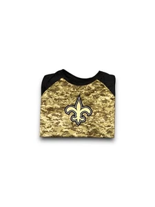 New Orleans Saints NFL salute to service on field apparel Nike dri-fit shirt - Picture 1 of 5
